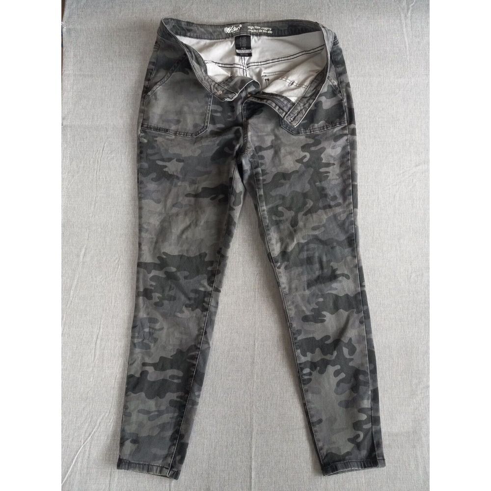 Mossimo Denim 12‎ Military Coumoflage Super/Stretch Waistband H-Rise Jegging